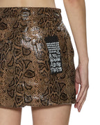 WOMENS SUPER X MINI SNAKEBITE SKIRTS