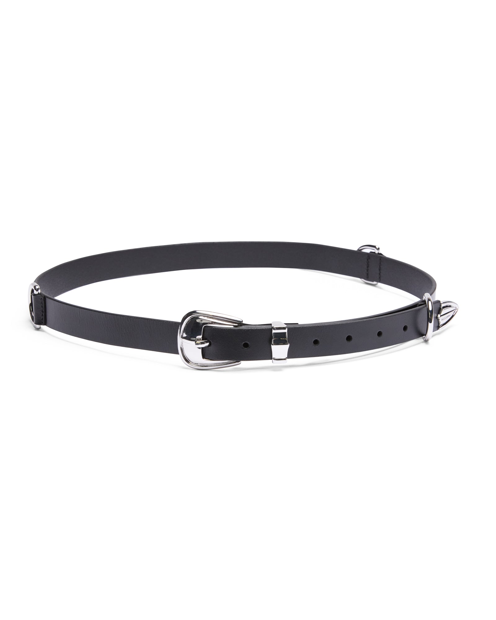 KLASSIK BELT BLACK/SILVER ACCESSORIES