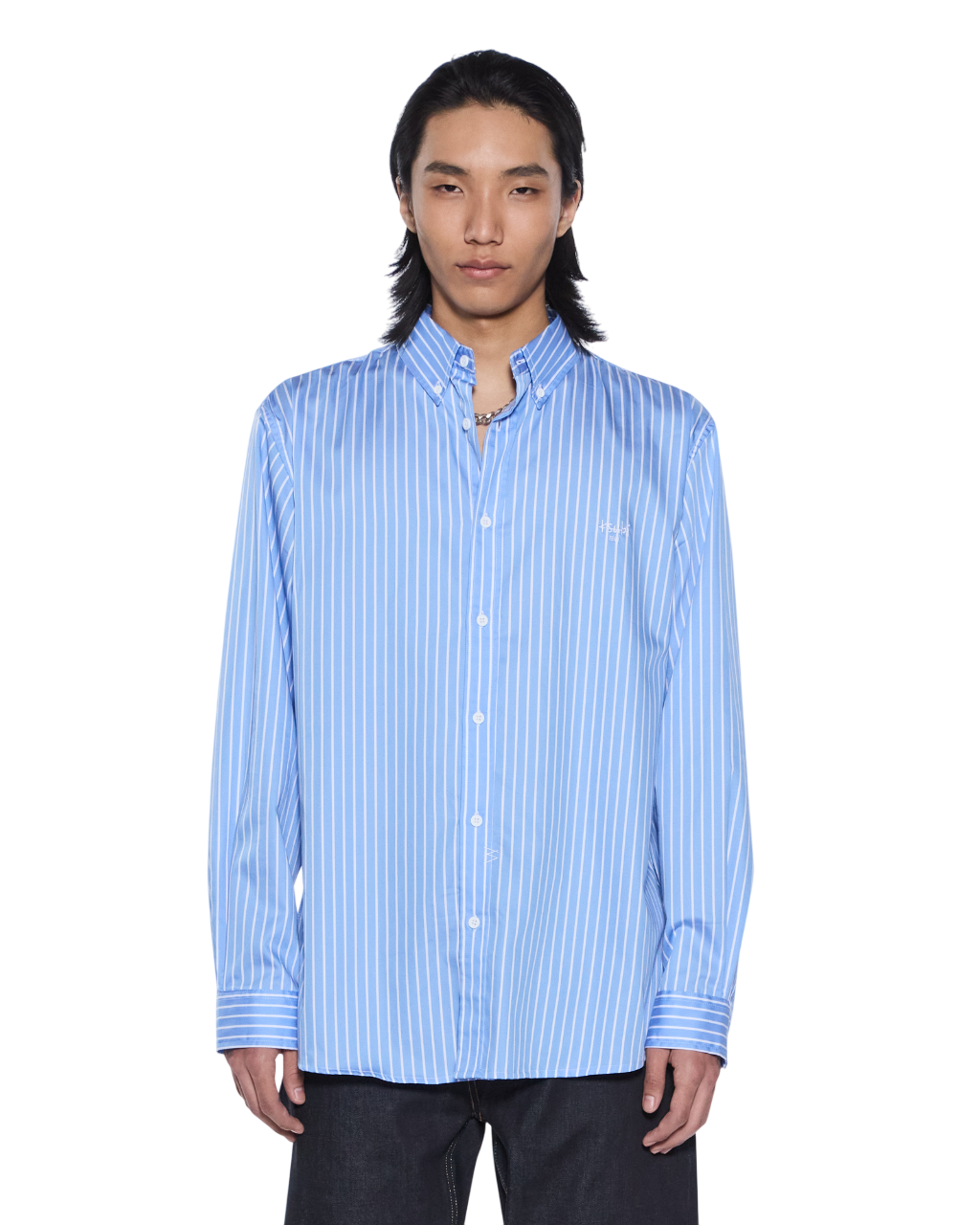 KADE LS SHIRT BLUE