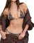 WOMENS  BADDIE TRIANGLE BIKINI SNAKEBITE REGULAR BIKINI