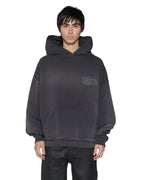 MENS ACE EKCESS HOODIE GREY FADE FLEECE