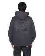 MENS ACE EKCESS HOODIE GREY FADE FLEECE