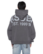 MENS STATE EKCESS HOODIE BLACK FADE FLEECE