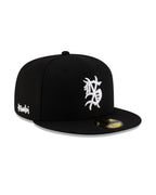 KSUBI X NEW ERA 59FIFTY FITTED CAP BLACK HEADWEAR