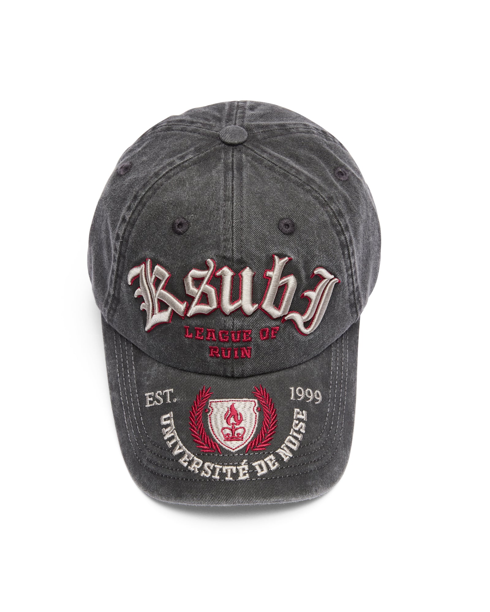 League Dad Cap Black | Ksubi ++