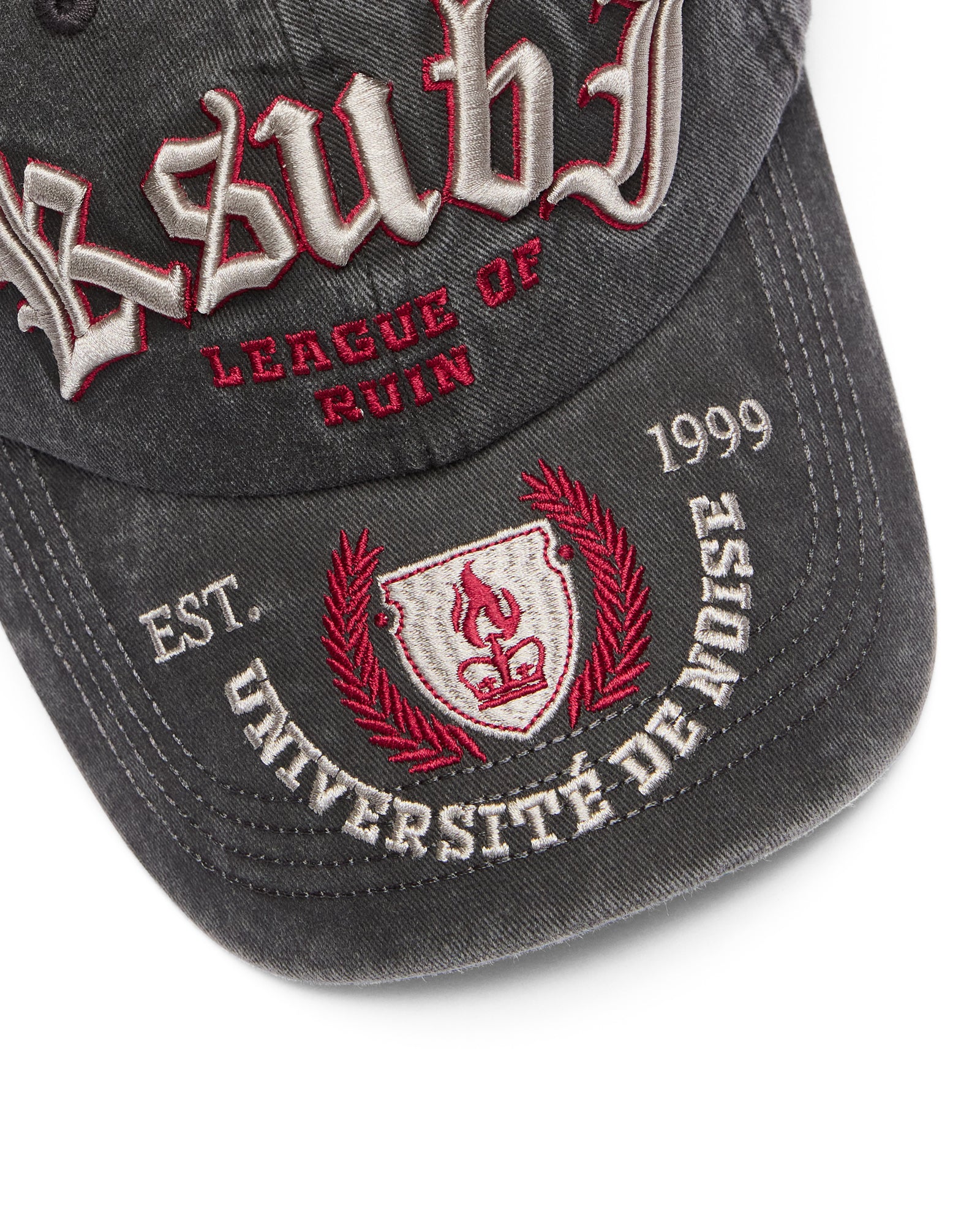 League Dad Cap Black | Ksubi ++