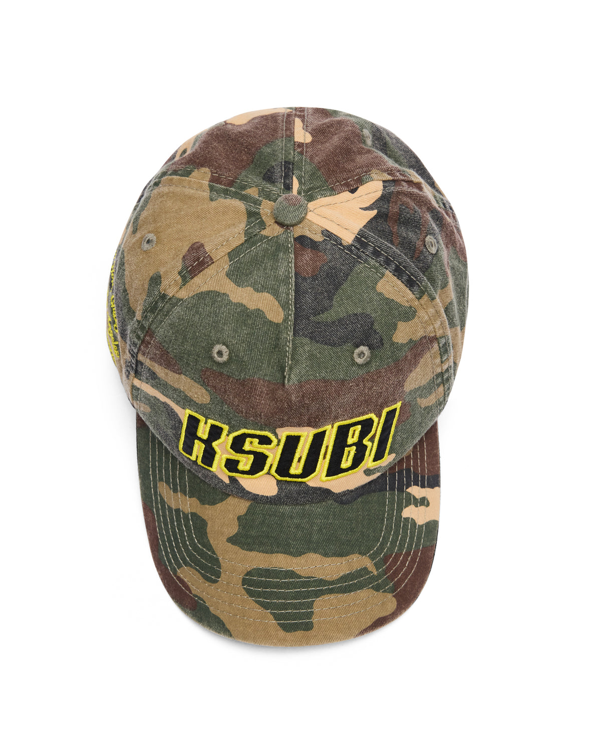 Low Profile Cap Camo Fitted Headwear - Green