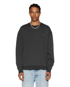 Mens 1999 Biggie Crew Faded Black Oversized Fleece - Black