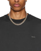 Mens 1999 Biggie Crew Faded Black Oversized Fleece - Black