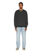 Mens 1999 Biggie Crew Faded Black Oversized Fleece - Black