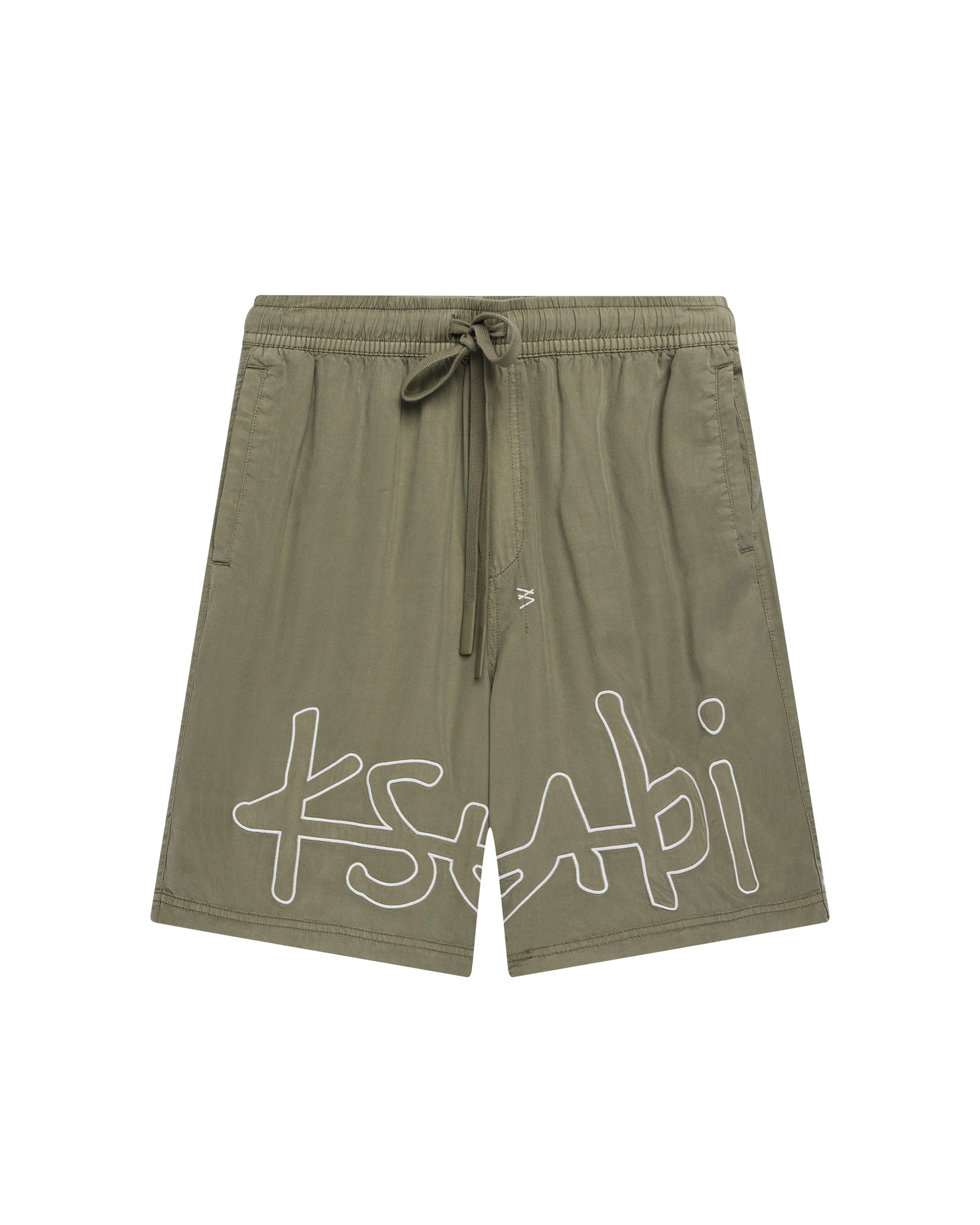 Mens 1999 Life Short Militant Green Walkshorts | Ksubi ++