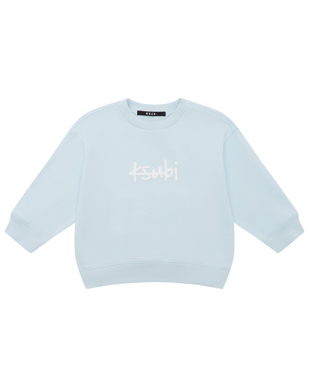 Kids 1999 Lil Biggie Crew Shallows Oversized Fleece - Blue