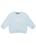 Kids 1999 Lil Biggie Crew Shallows Oversized Fleece - Blue