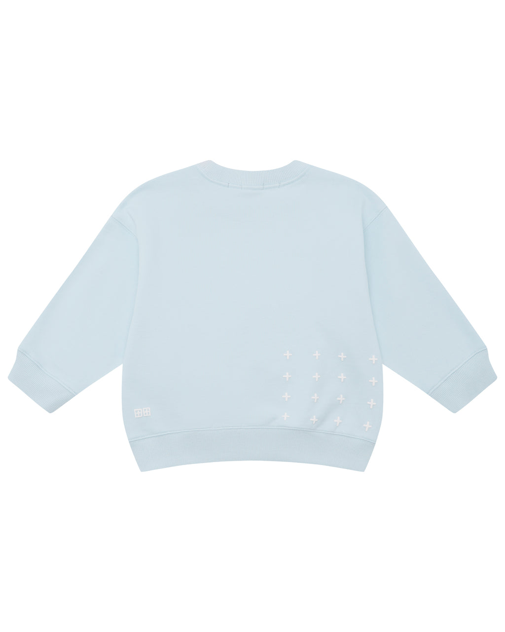 Kids 1999 Lil Biggie Crew Shallows Oversized Fleece - Blue