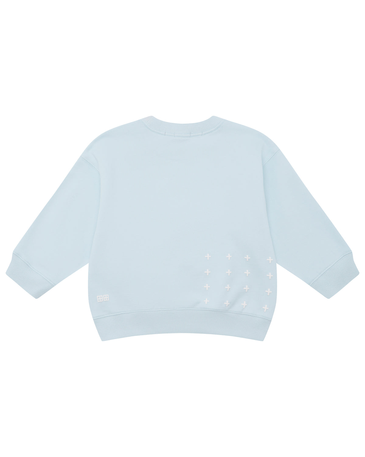 Kids 1999 Lil Biggie Crew Shallows Oversized Fleece - Blue