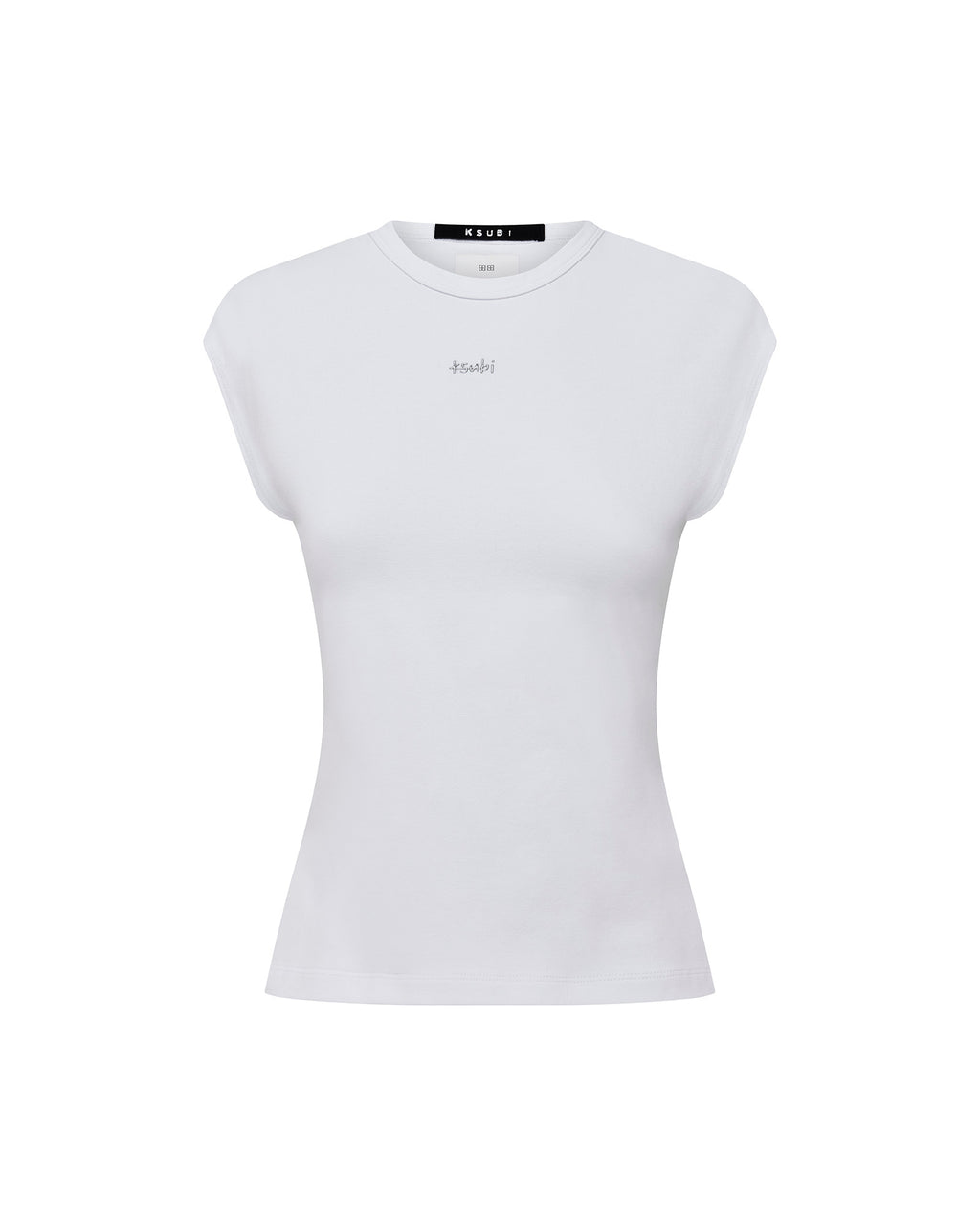 Womens 1999 Staple Ss Tee White Fitted Tees - White