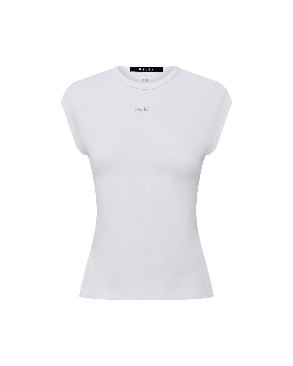 Womens 1999 Staple Ss Tee White Fitted Tees - White