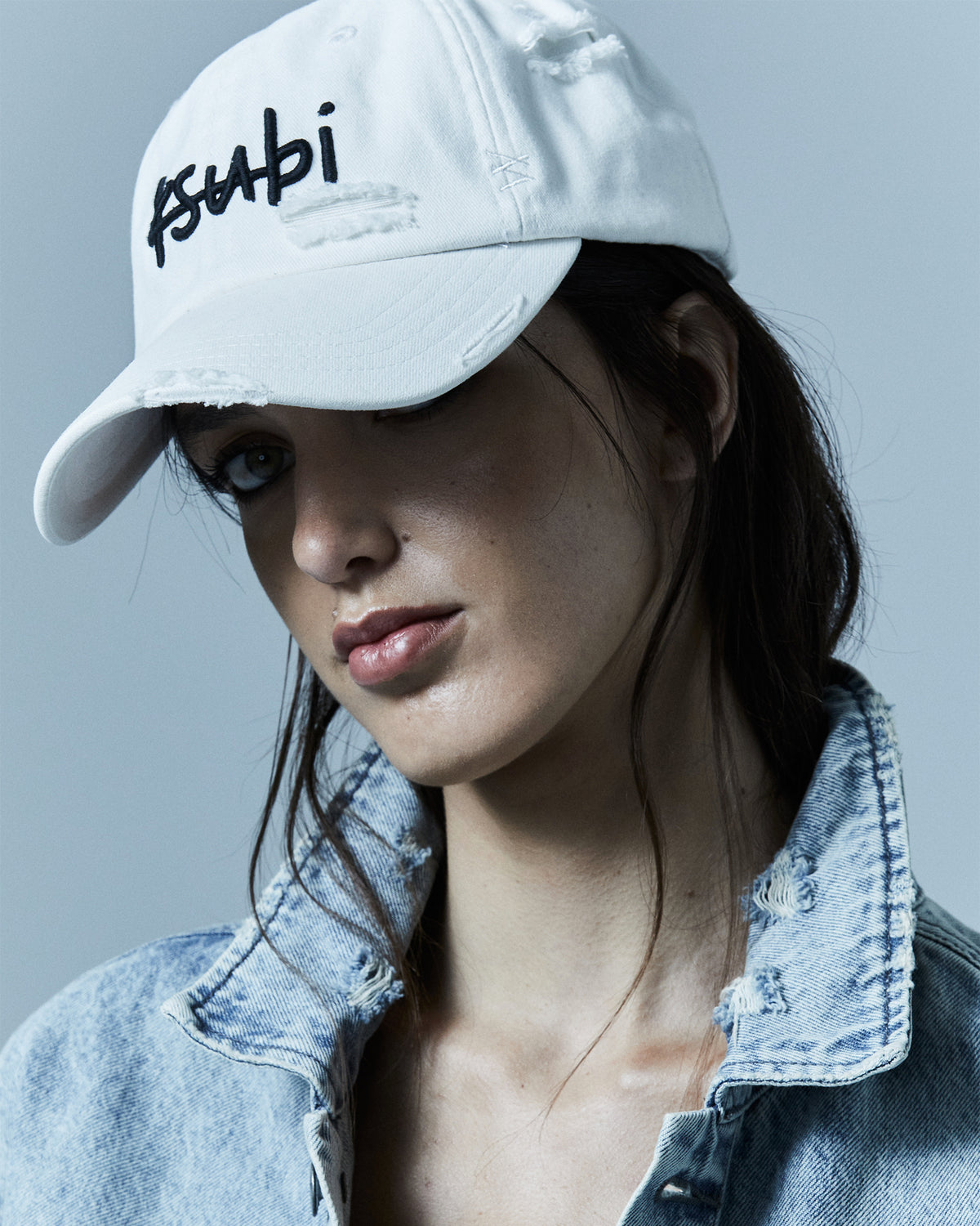 1999 Lofi Cap Ecru Trashed Headwear - Beige
