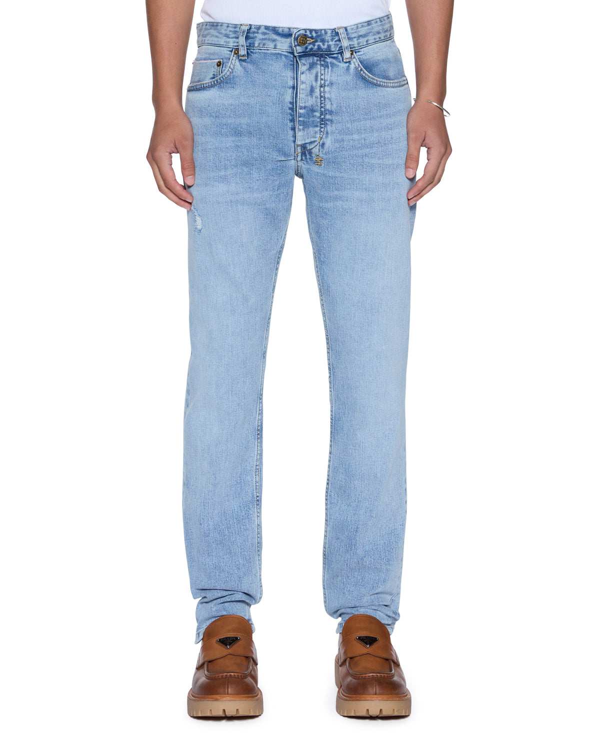 MENS CHITCH SELVEDGE SYDNEY BLUE DENIM JEANS