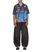 Mens Moonlight Diner Ss Shirt Multi Regular Shirts - Multi Colour