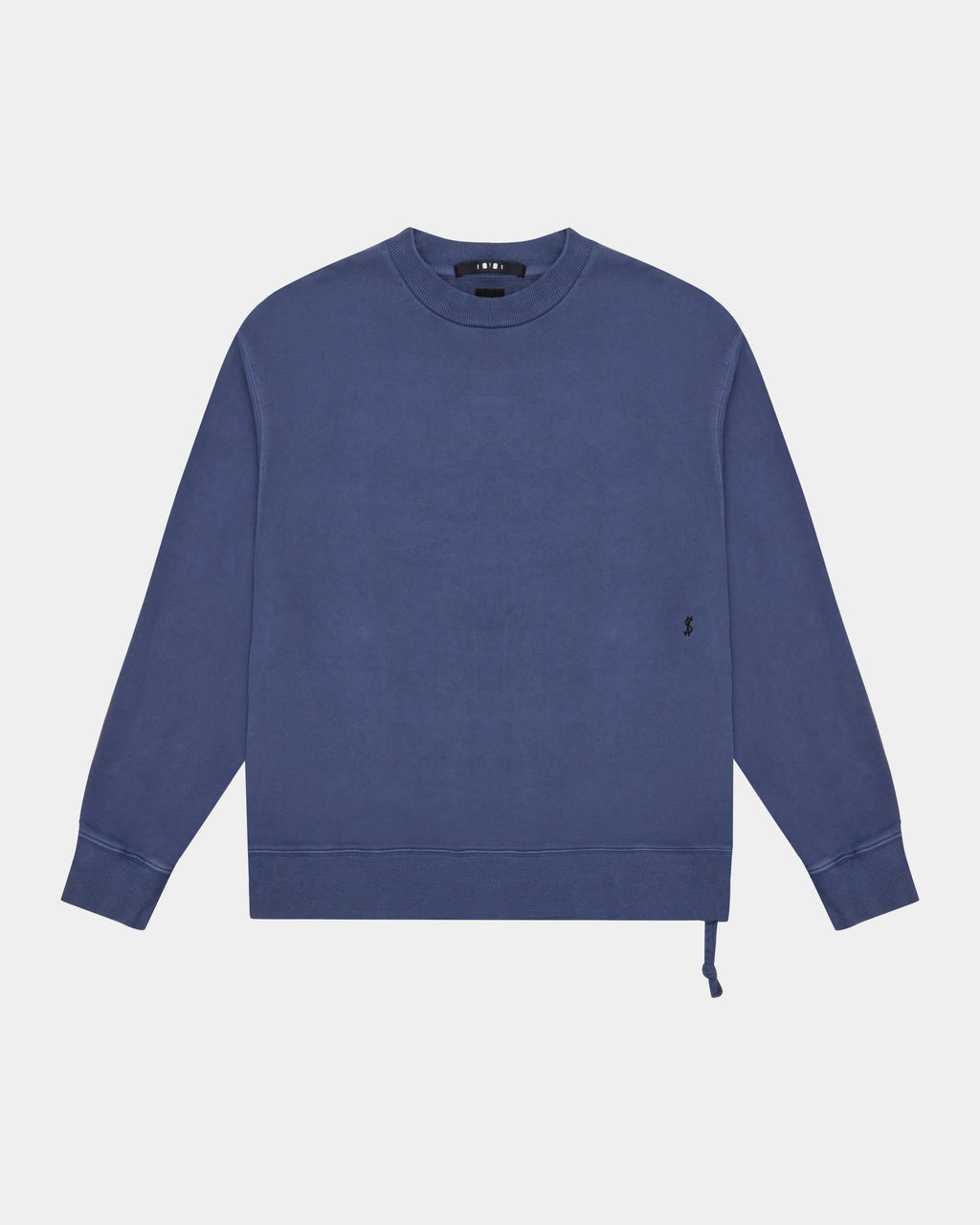 Mens 4x4 Biggie Crew Deep Oversized Fleece - Blue