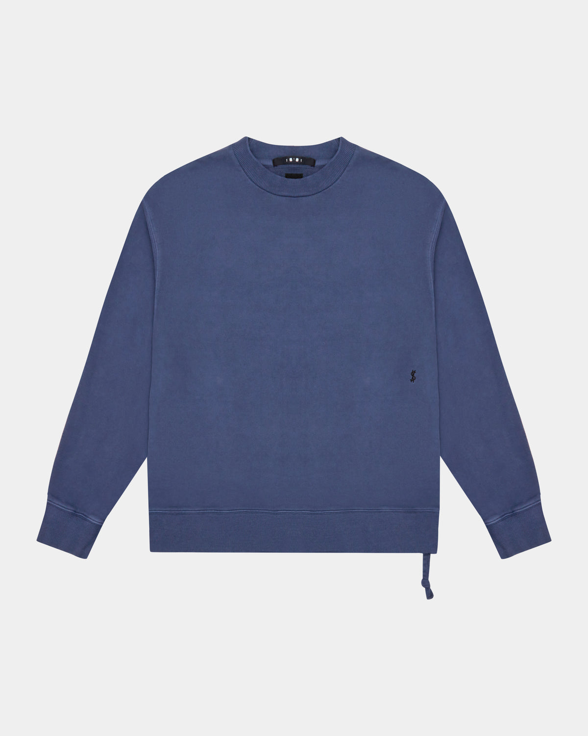 Mens 4x4 Biggie Crew Deep Oversized Fleece - Blue