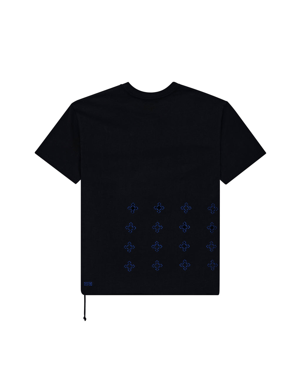 MENS 4X4 PAISE BIGGIE SS TEE COBALT BLACK TEES