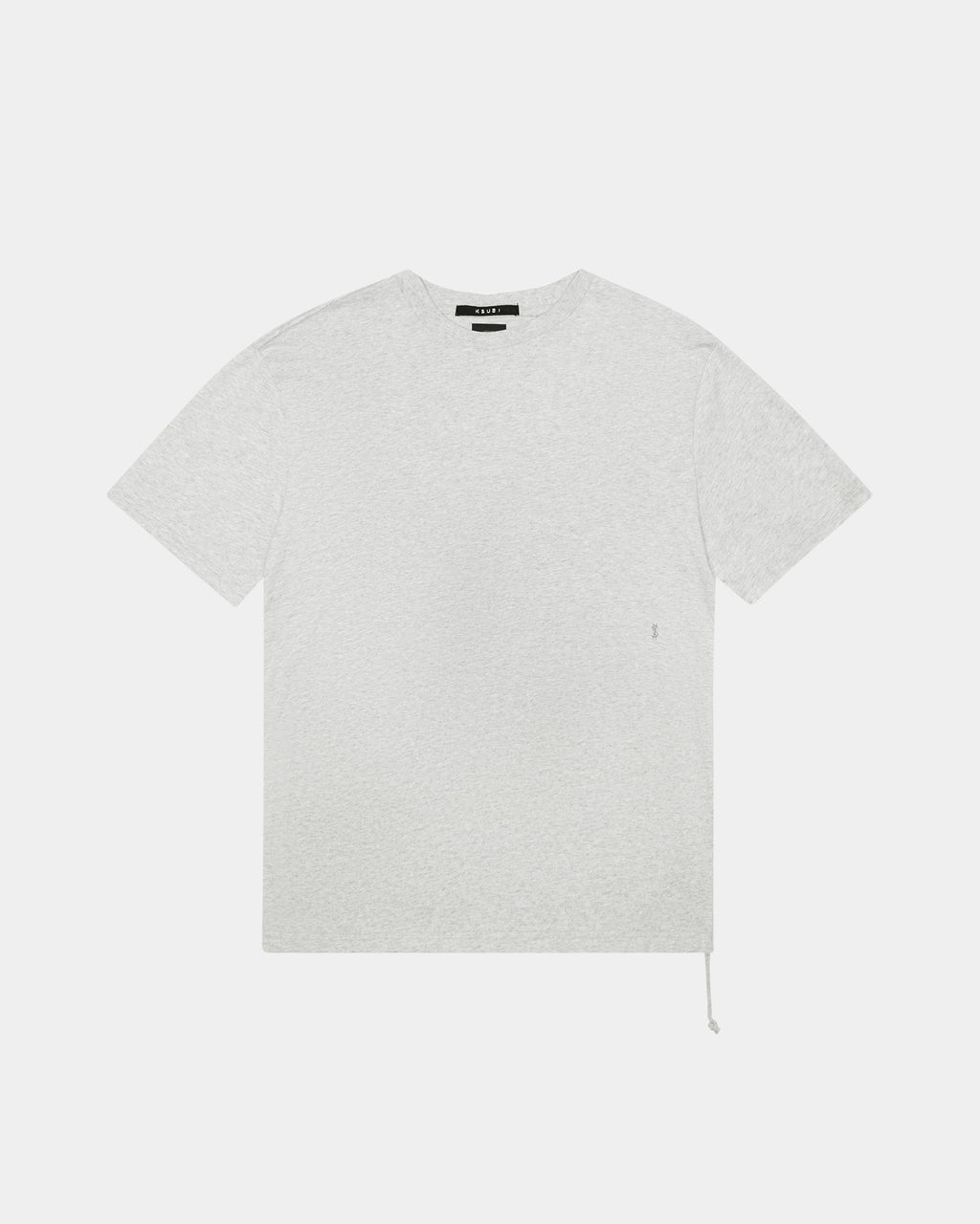 Mens 4 X 4 Biggie Ss Tee Grey Marle Oversized Tees - Grey
