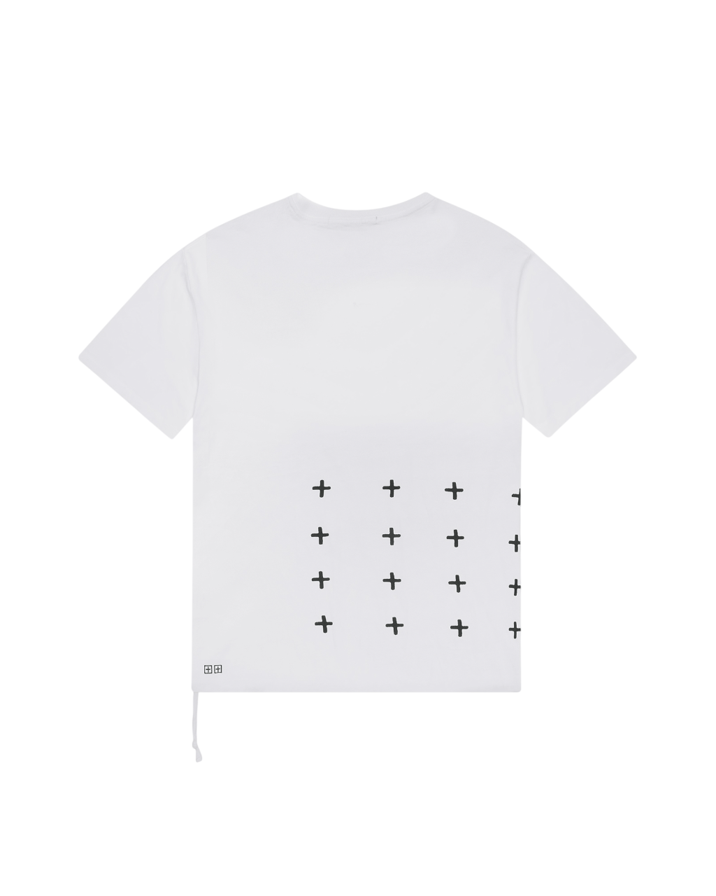 Mens 4 X 4 Biggie Ss Tee Optic White Tees | Ksubi ++