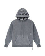 MENS 4X4 PAISE BIGGIE HOODIE CHARCOAL FLEECE