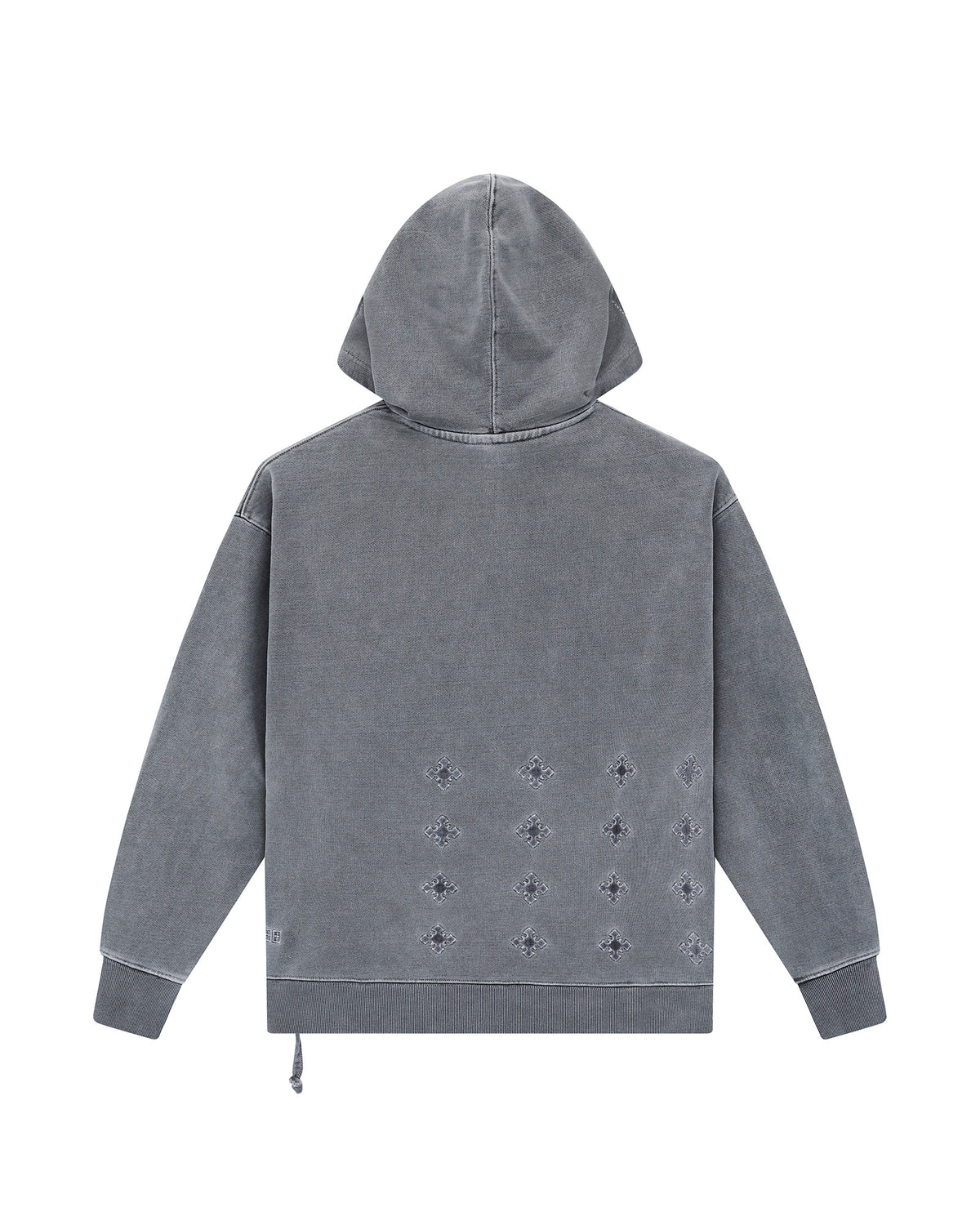 MENS 4X4 PAISE BIGGIE HOODIE CHARCOAL FLEECE