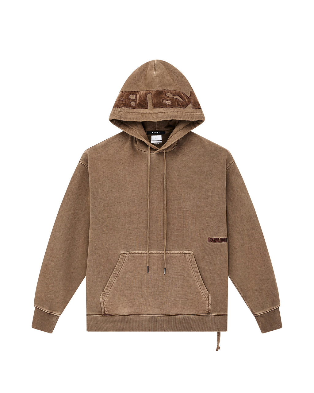 MENS 4X4 PAISE BIGGIE HOODIE ESPRESSO FLEECE