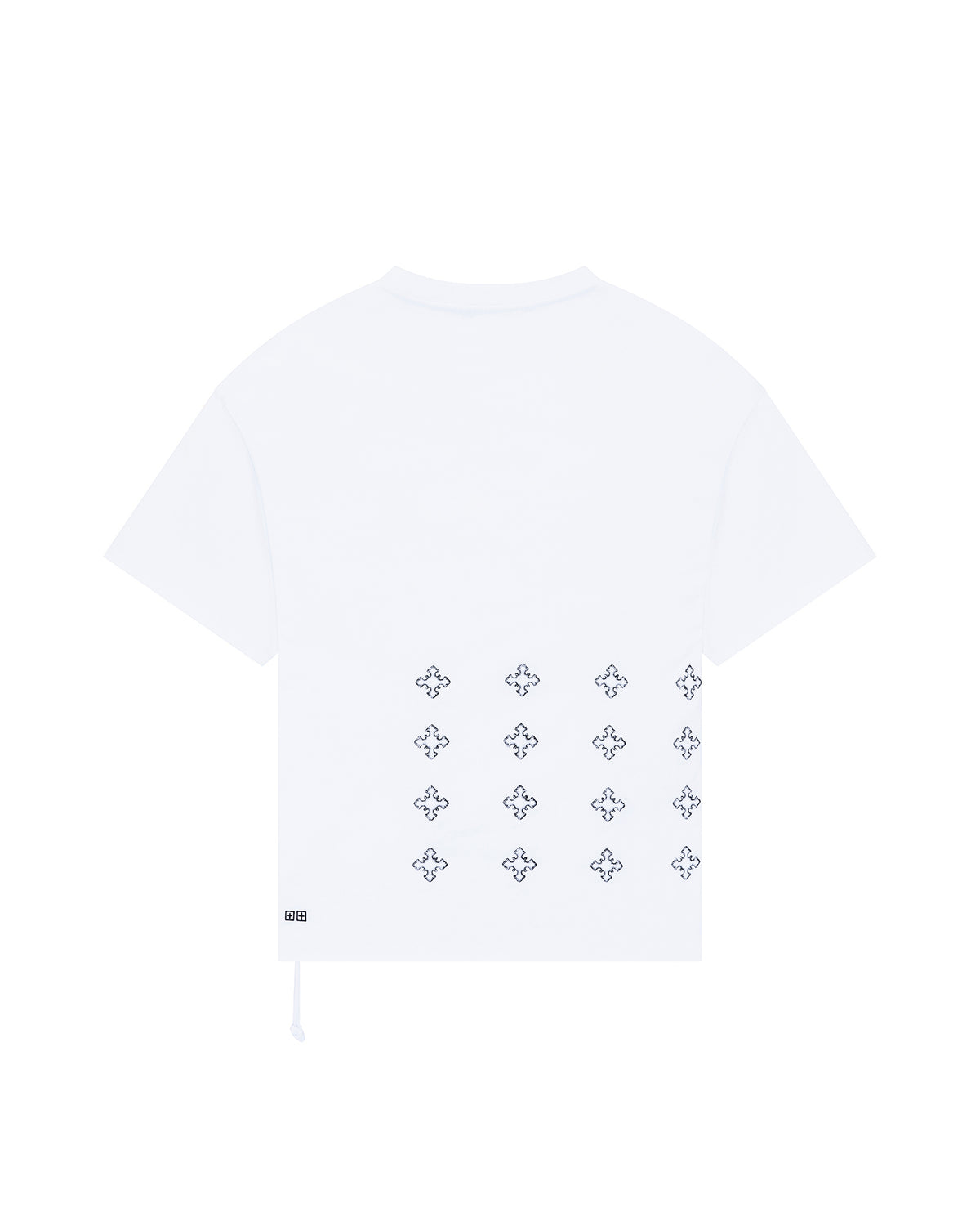 MENS 4X4 PAISE BIGGIE SS TEE WHITE BLACK TEES