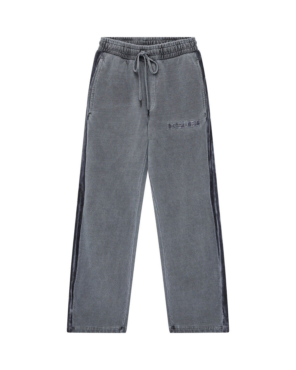 Mens 4x4 Luxe Synthesis Trak Pant Charcoal Regular Pants - Grey
