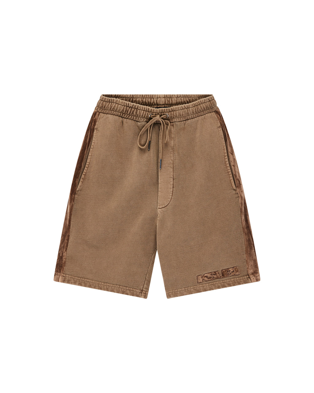 Mens 4x4 Luxe Synthesis Trak Short Espresso Regular Walkshorts - Brown