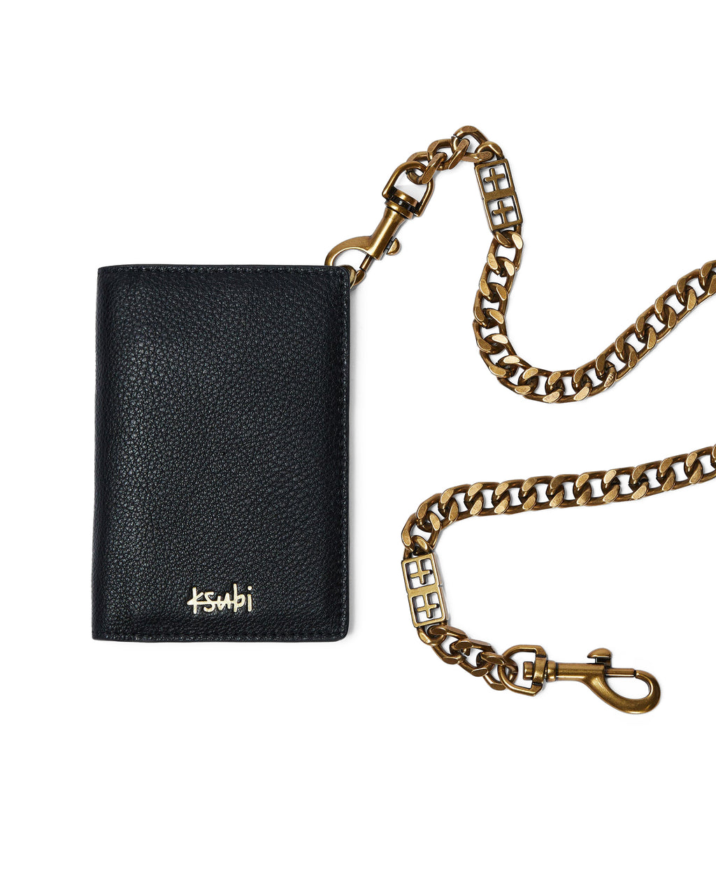 1999 Chain Wallet Antique Gold Accessories - Gold
