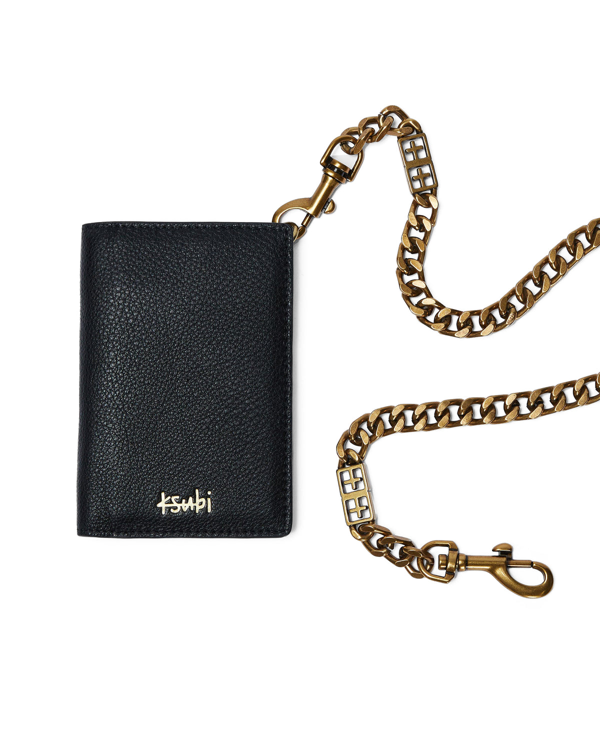 1999 Chain Wallet Antique Gold Accessories - Gold