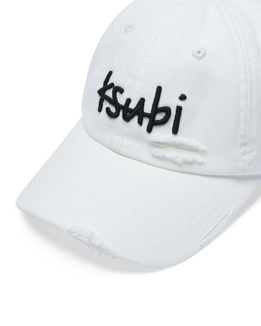 1999 Lofi Cap Ecru Trashed Headwear - Beige