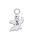 BADDIE THE GHOST CHARM WHITE