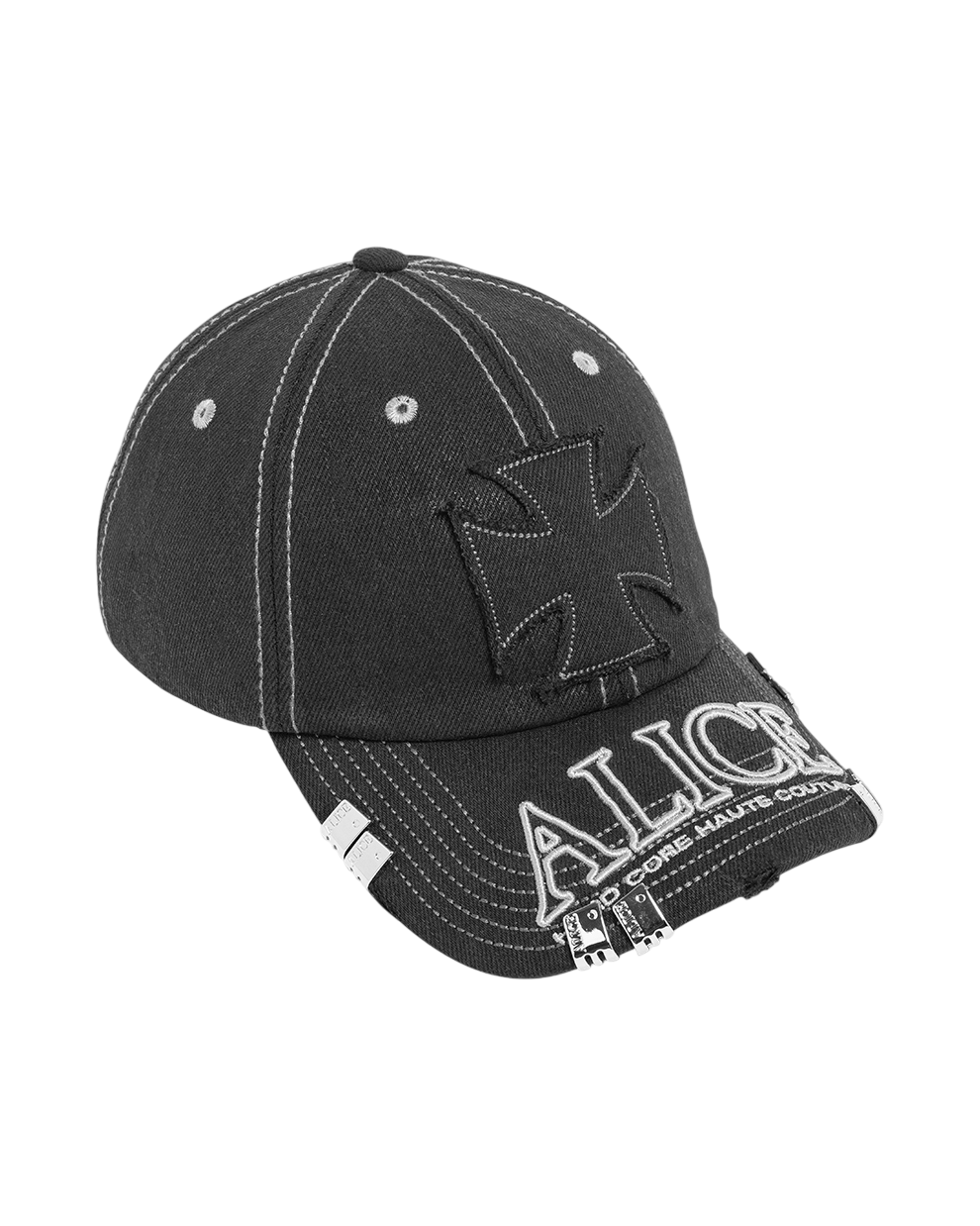 Ksubi X Alice Hollywood Atelier Cap Black Wax | Ksubi ++ Ksubi X Alice Hollywood Atelier Cap Black Wax | Ksubi ++
