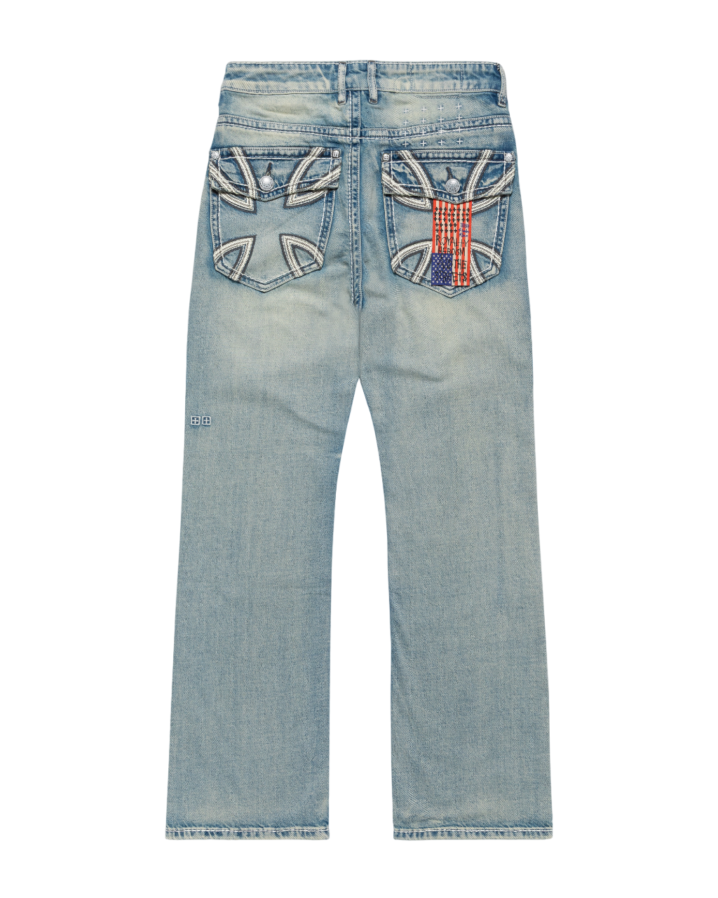Mens Ksubi X Alice Hollywood Toro Punk Bootcut Denim Jeans | Ksubi ++