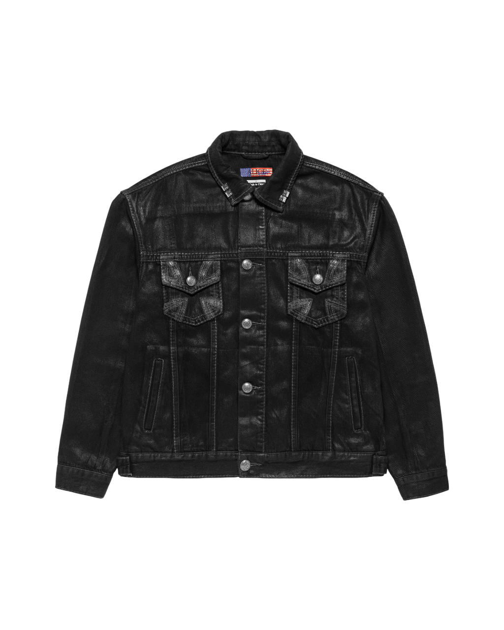 Mens Ksubi X Alice Hollywood Oh G Jacket Black Wax Jackets | Ksubi ++