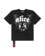 MENS KSUBI X ALICE HOLLYWOOD GRAPHIC TEE BLACK TEES