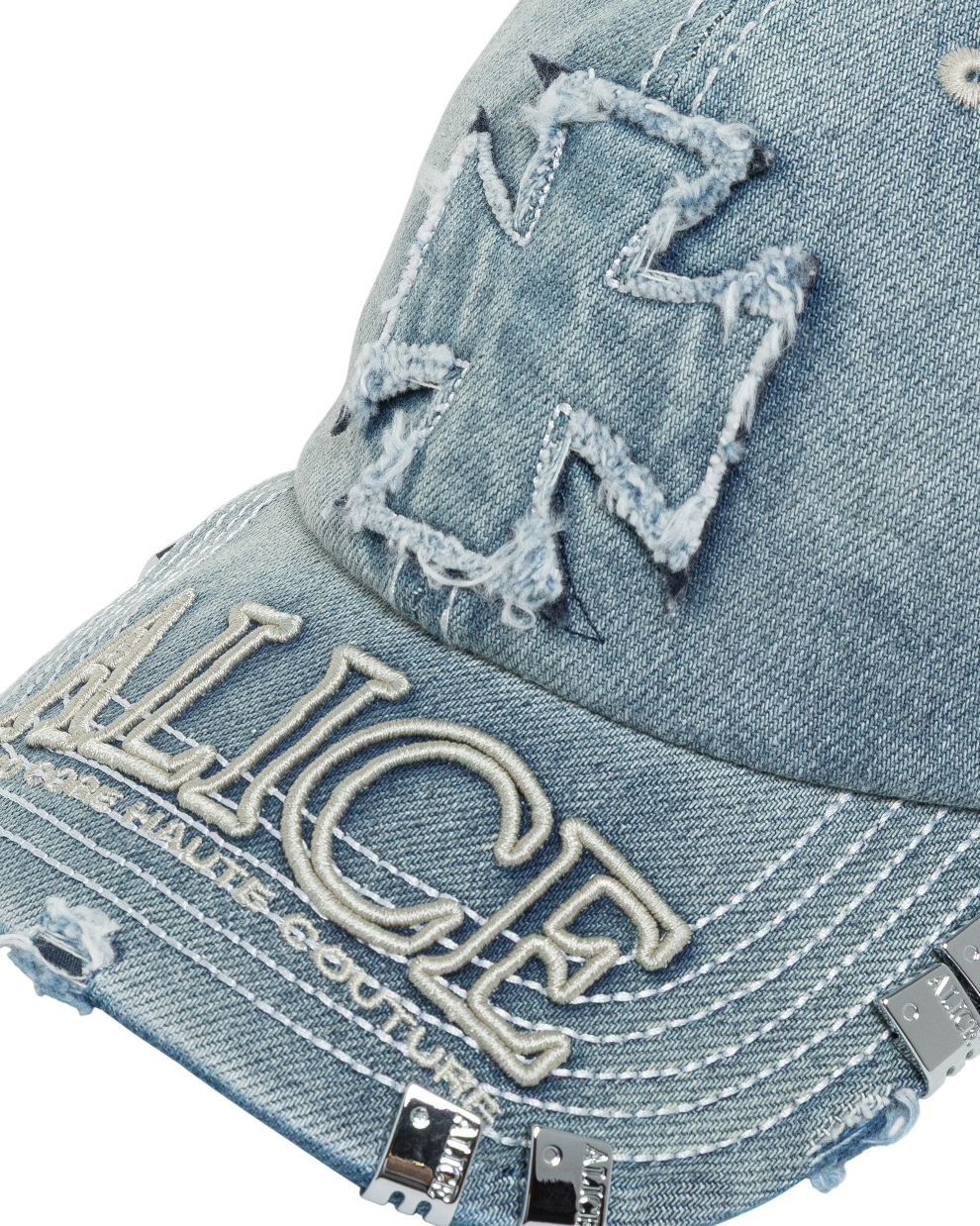 KSUBI X ALICE HOLLYWOOD ATELIER CAP PUNK BLUE