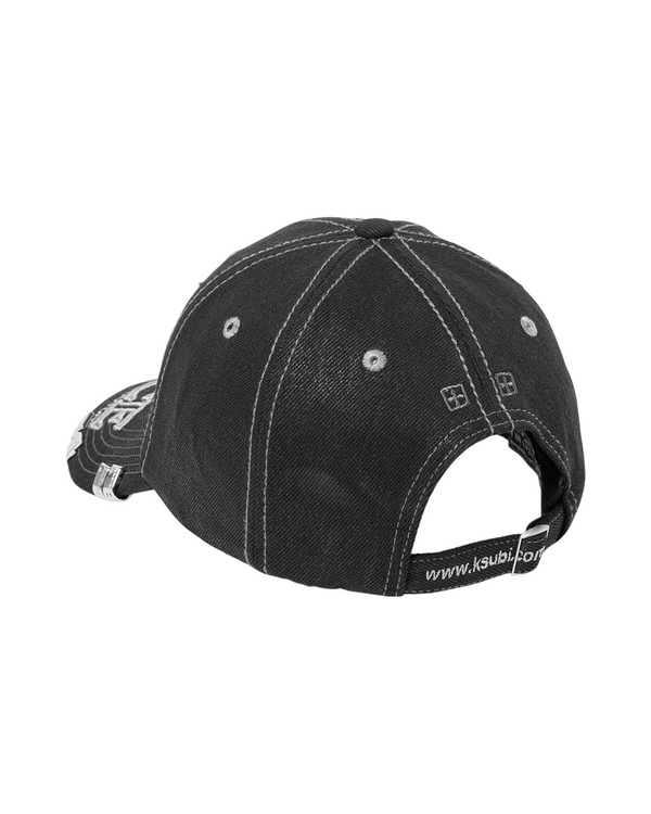 Buy KSUBI X ALICE HOLLYWOOD ATELIER CAP BLACK WAX | Ksubi ++