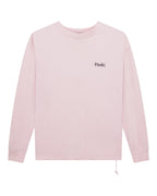 Mens Allday Biggie Ls Tee Ice Quartz Oversized Tees - Pink