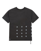 Mens Allday Biggie Ss Tee Faded Black Oversized Tees - Black