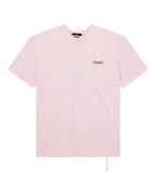 Mens Allday Biggie Ss Tee Ice Quartz Oversized Tees - Pink