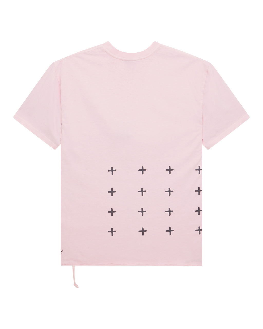 Mens Allday Biggie Ss Tee Ice Quartz Oversized Tees - Pink