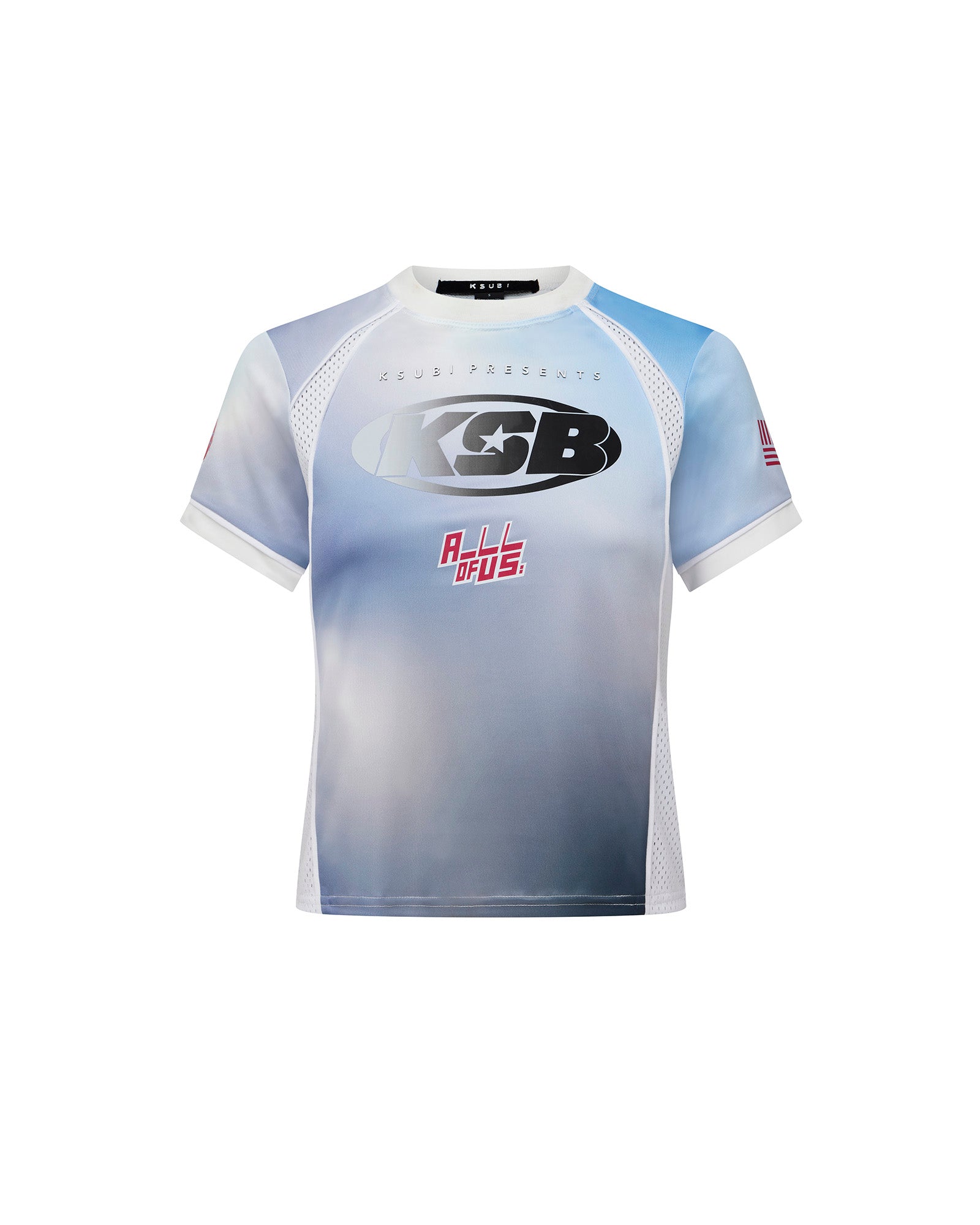 babylclub トップス Womens All Night Baby Jersey Blu Haze Tees | Ksubi ++